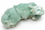 Blue-Green Aragonite Aggregation - Wenshan Mine, China #218039-1